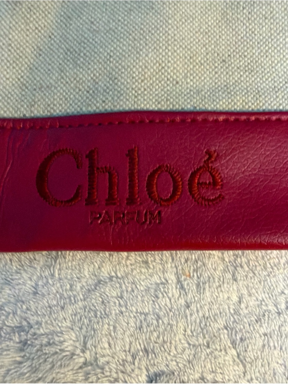 Chloé Parfum Pink makeup bag